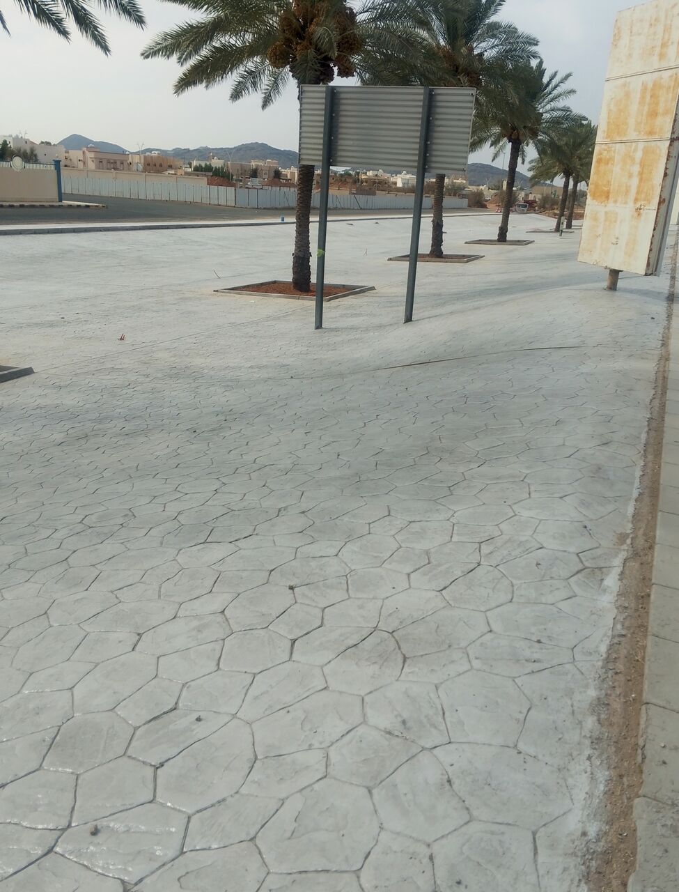 Riyadh, Construction, صبة تيرازو صبة مروحة الخرسانة المطبوعة ال