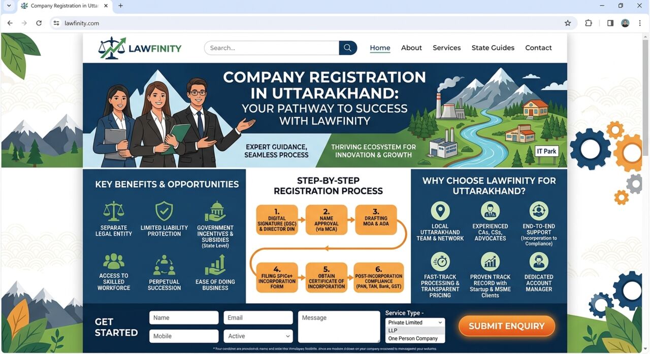 Dwarka, Business, Understanding The Company Incorporation Process In Uttarakhand