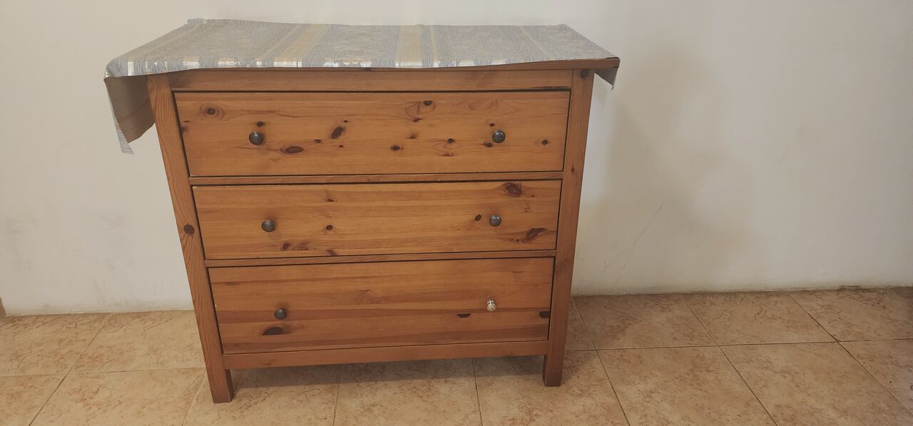 Riyadh, Furniture, SAR 250,  Solid Wooden Chest Of Drawers / Storage Cabinet