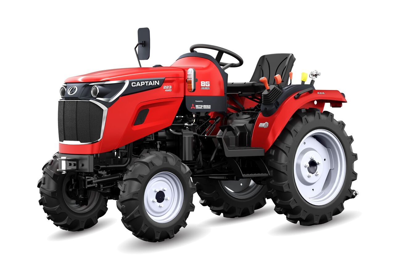Mumbai, Industrial Machinery, Captain 223 4WD 22.3 HP Mini Tractor For Farming