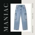 INR 1099,  Denim Pants For Men &ndash; Stylish Casual Fits  Maniac Life