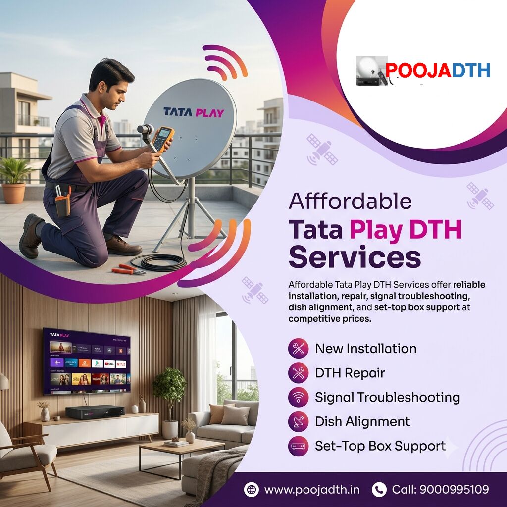 Mumbai, Television, Affordable Tata Play DTH Services