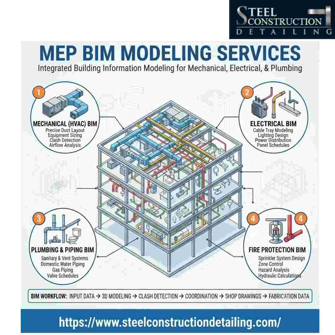 San Francisco, Construction, Top-Rated MEP BIM Modeling Services In San Francisco.