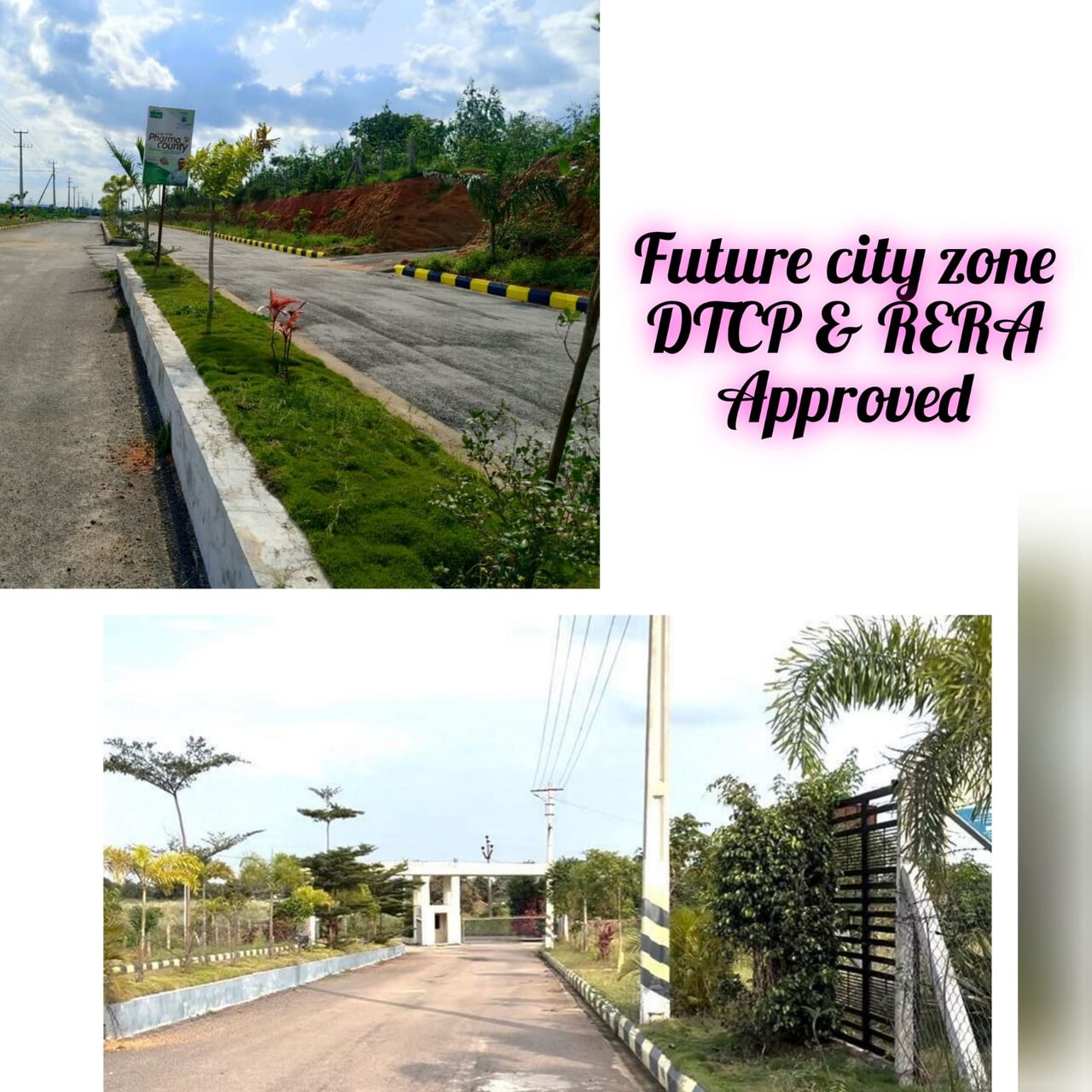 Hyderabad, Residential Plots, INR 12500,  250 Sq. Yard,  DTCP & RERA  APPROVED Open Plots For Sale @ Yacharam