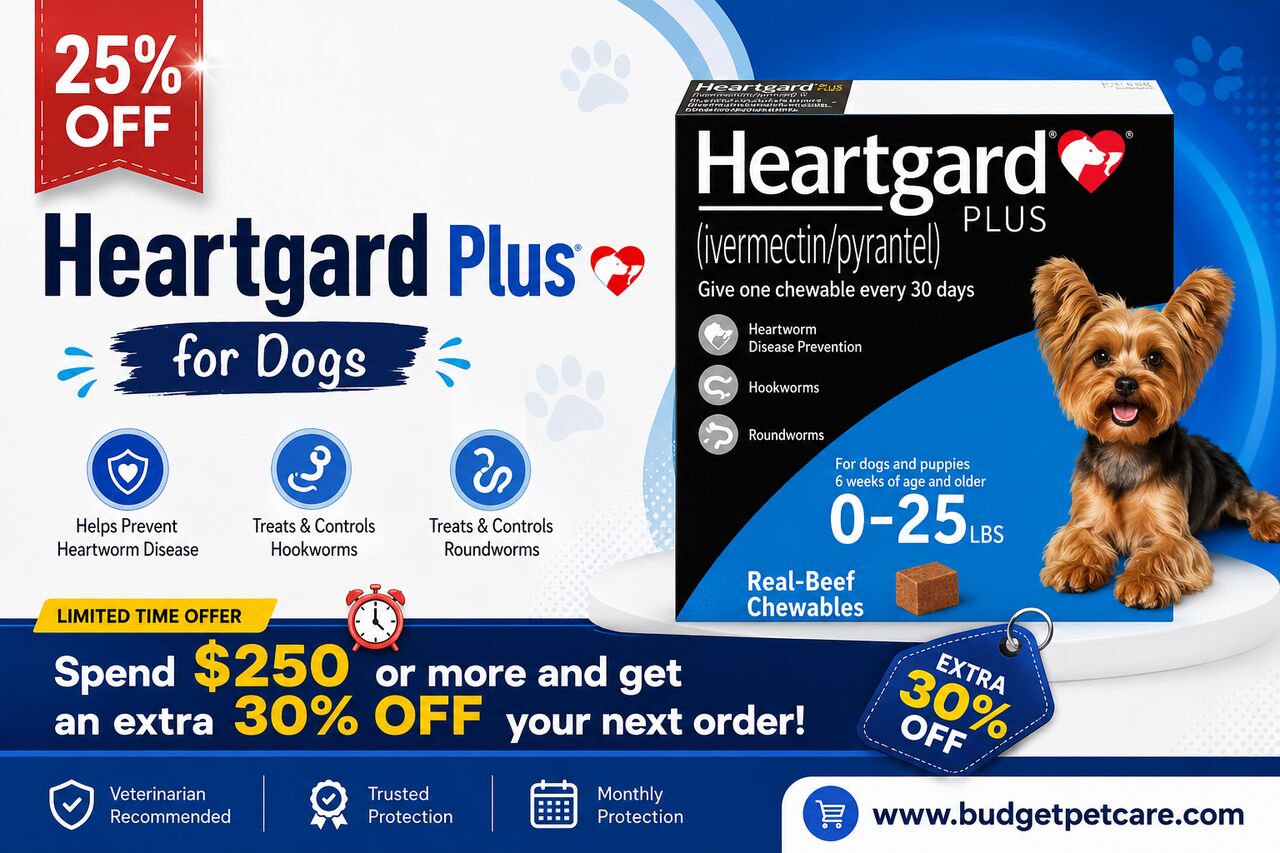 New York, Pet Supplies, Heartgard Plus For Dogs With 25% Off&hellip; And There&rsquo;s More