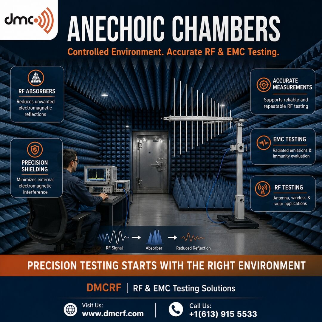 Los Angeles, Business, Advanced Anechoic Chambers For Reliable RF & EMC Testing