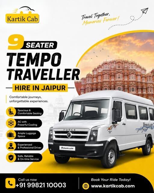 Jaipur, Travel, Maharaja Tempo Traveller In Jaipur | Luxury Group Travel