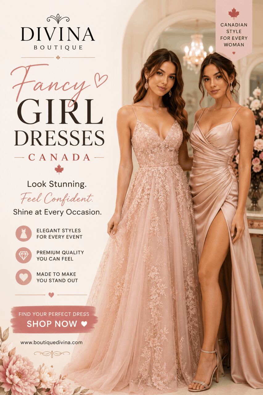 Toronto, Clothing & Accessories, CAD 200,  Fancy Girl Dresses Canada | Elegant Styles At Divina Boutique