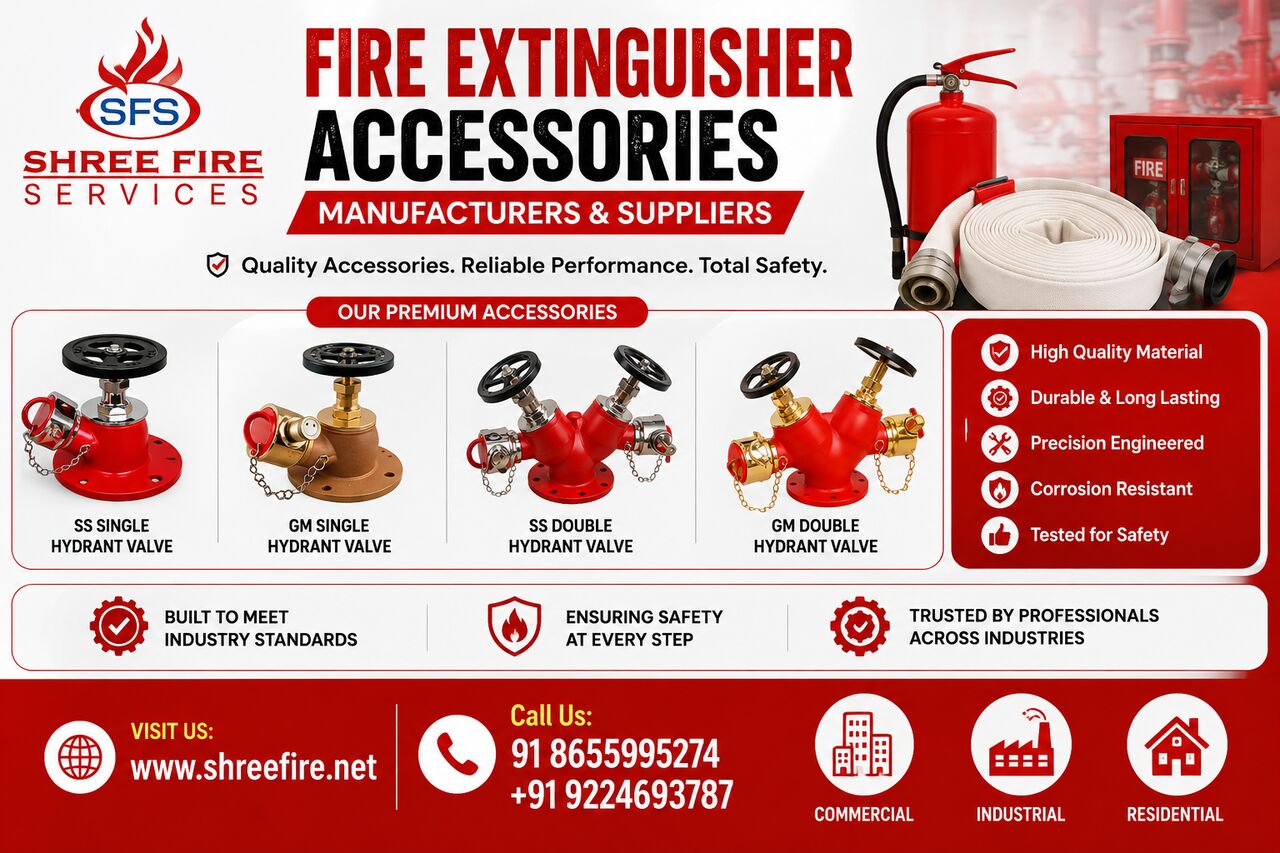 Mumbai, Household Items, Fire Extinguisher Accessories Manufacturers | +91 9224693787