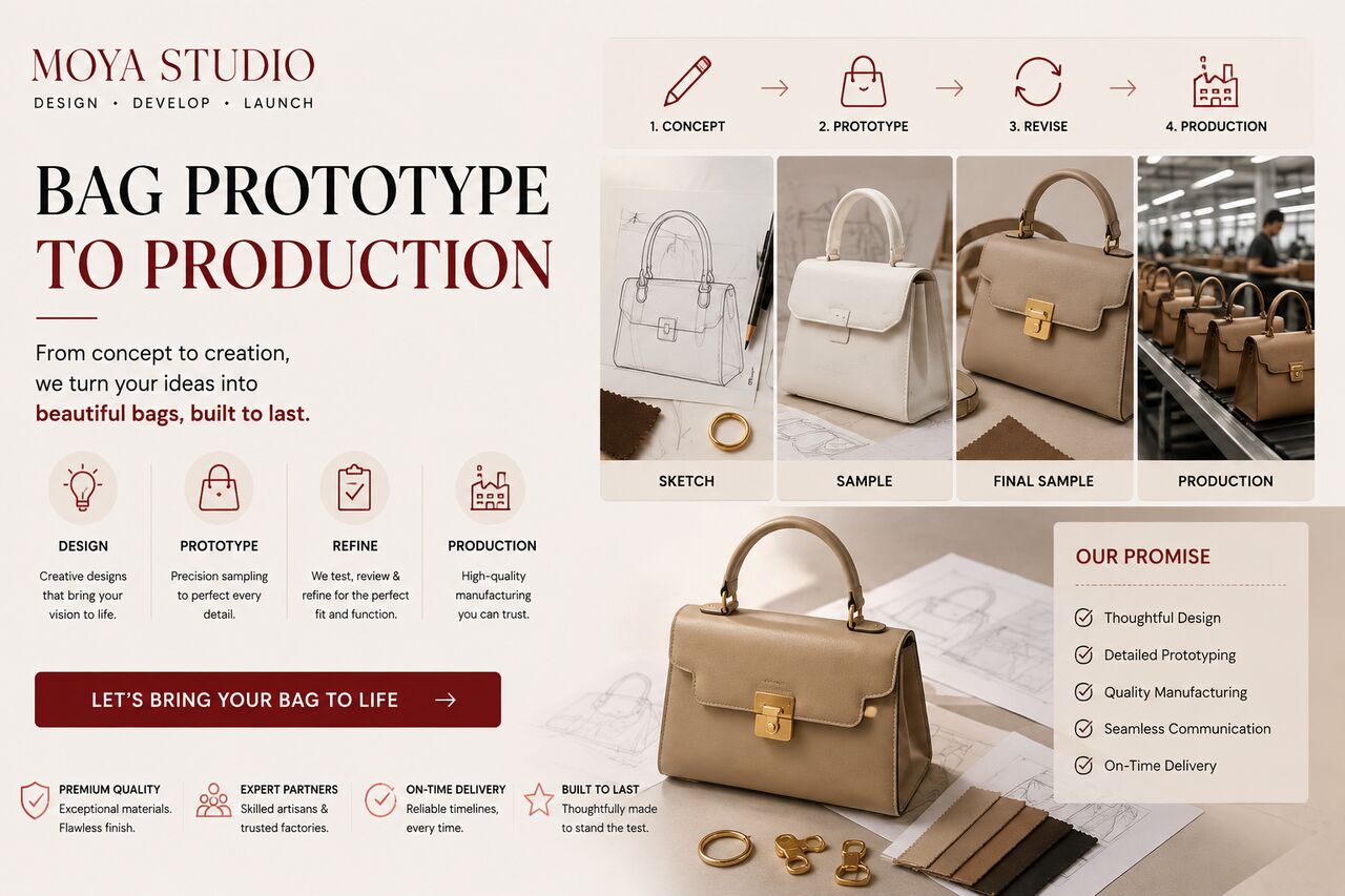 New York, Business, Bag Prototype To Production For New Fashion Brands