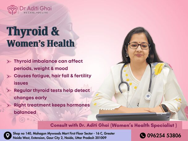 Noida, Health & Beauty Items, Thyroid Concerns? Consult A Women&rsquo;s Health Specialist