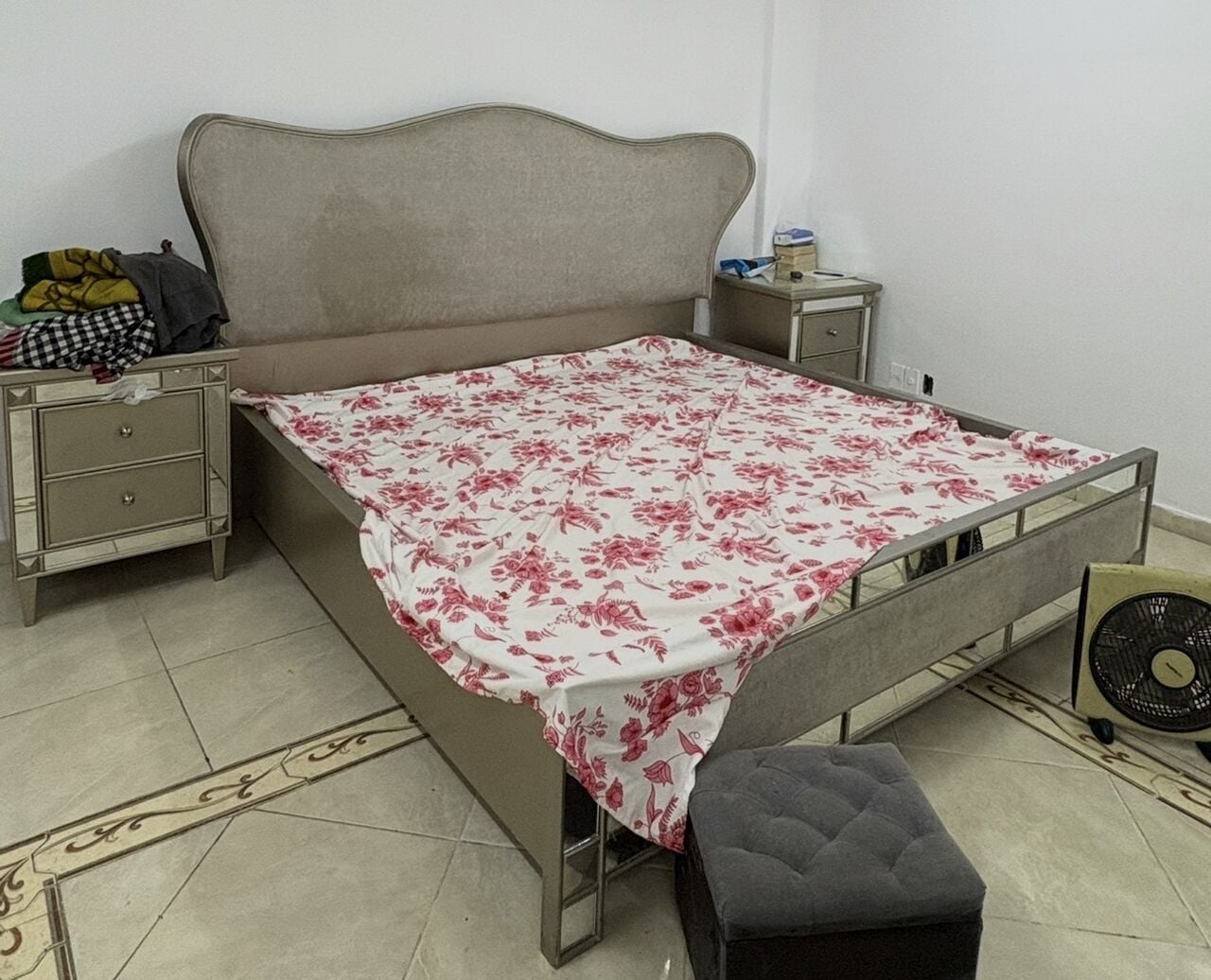 Dammam, Furniture, SAR 5000,  Sofa Set+Bed Set +matching Wifi Curtains