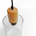 AUD 26,  Modern Glass And Wood Pendant Light