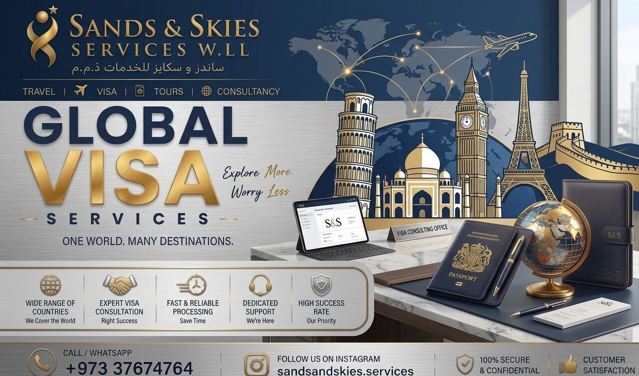Manama, Marketing, 🛫 FROM TRAVEL DREAMS TO GLOBAL DESTINATIONS.