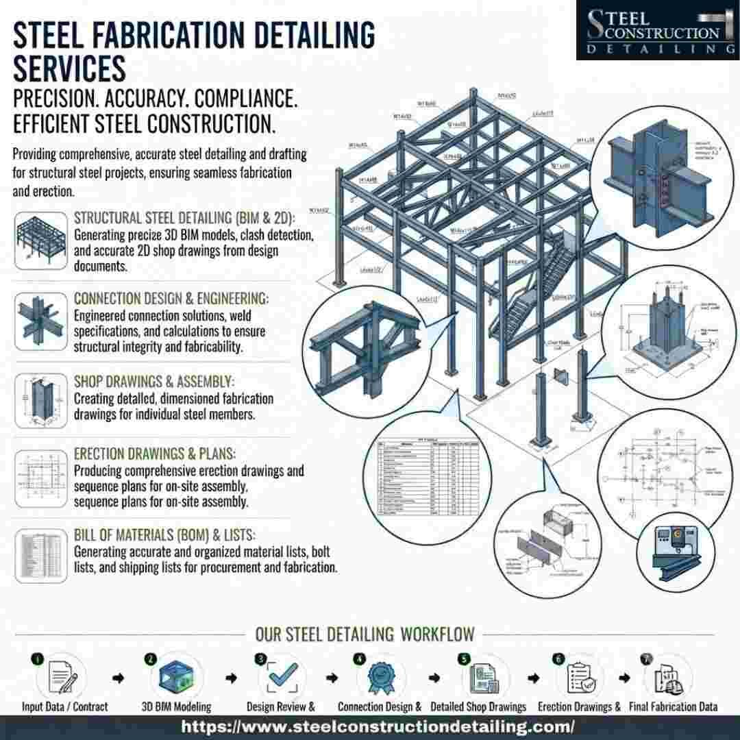 New York, Construction, Professional Steel Fabrication Detailing Services Available In Denver.