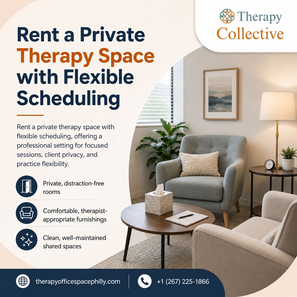 New York, Business, Private Therapy Space For Rent On Your Schedule