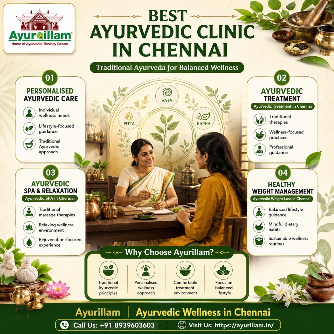 Chennai, Health, Discover The Best Ayurvedic Clinic In Chennai For Holistic Wellness