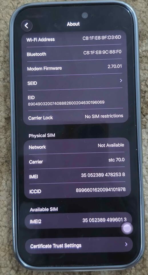 Jeddah, Mobile Phones, SAR 3600,  IPhone 16 Pro Max 256 GB