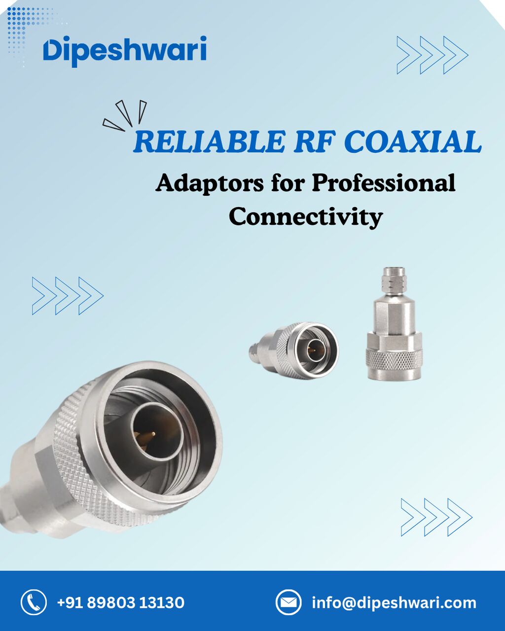 Ahmedabad, Businesses For Sale, Reliable RF Coaxial Adaptors For Professional Connectivity