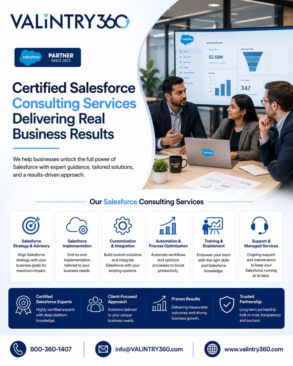 New York, Software Development, Certified Salesforce Consulting Services Delivering Real Business Results