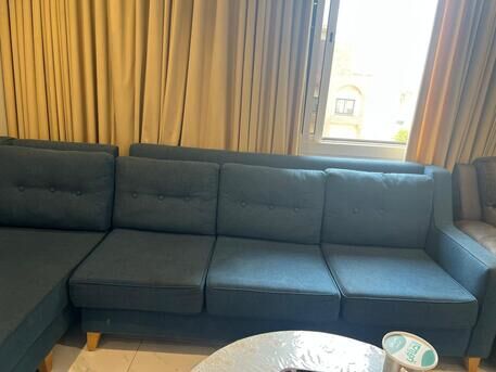 Al Rehab, Furniture, SAR 900,  L Shpae Sofa
