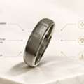 GBP 2250,  Tungsten Wedding Band: A Modern Symbol Of Timeless Strength