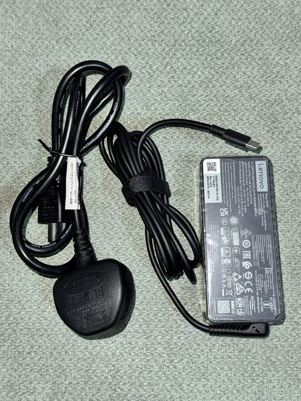 Al Faisaliyah, Computers, SAR 70,  Lenovo Laptop 65W Type C Charger