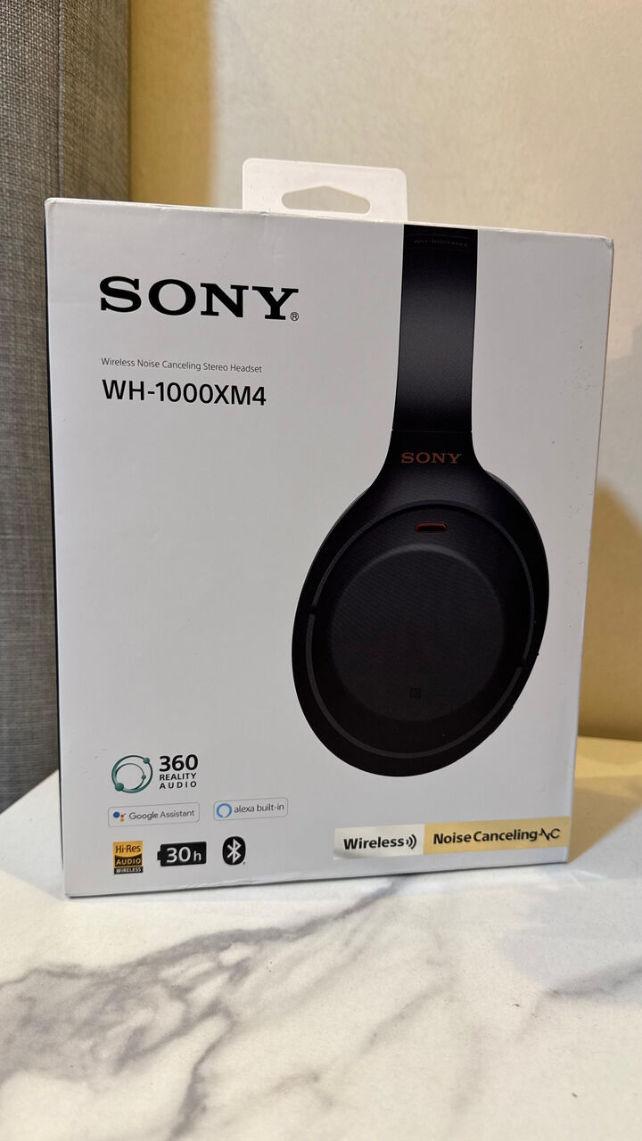 Jeddah, Electronics, SAR 650,  Sony  WH-1000XM4 Wireless Stereo Headphones