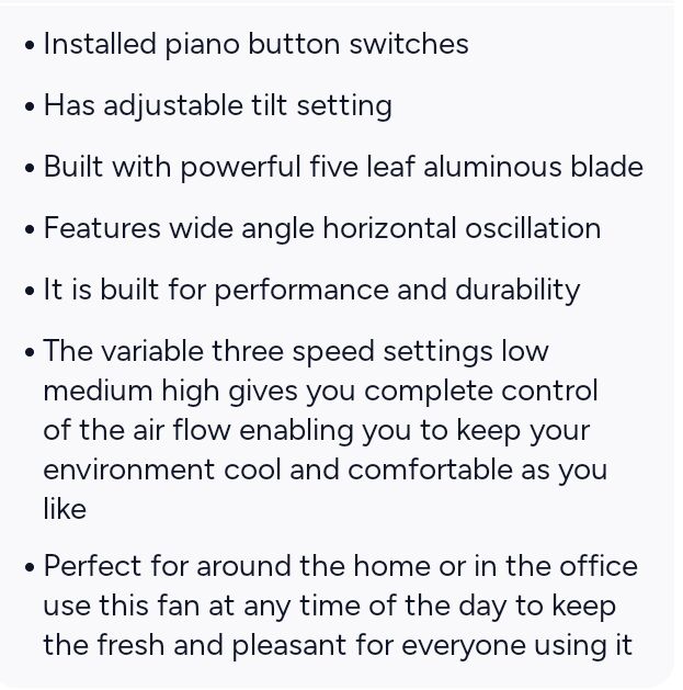 Riyadh, Electronics, SAR 50,  Pedestal Fan