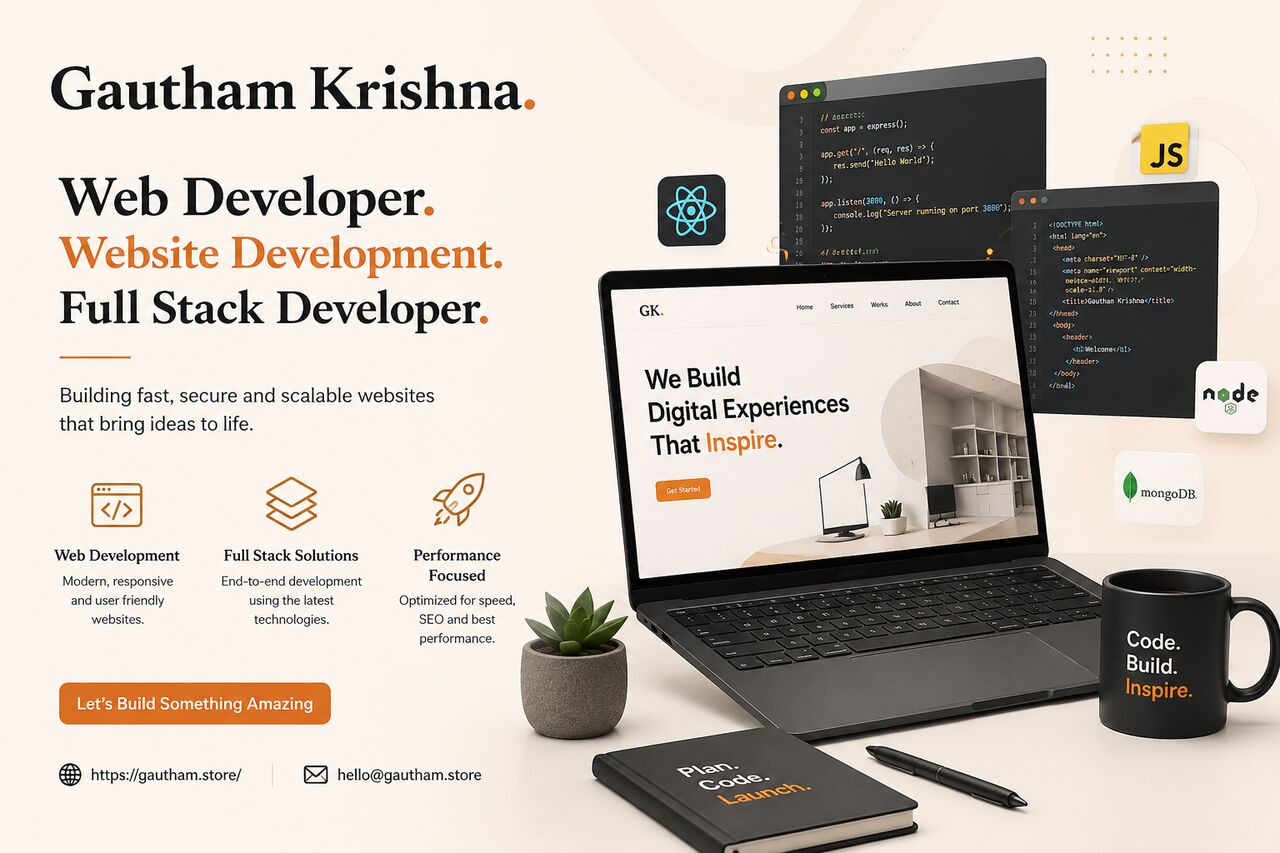 Mumbai, Web Design & Development, Website And Full Stack Developer