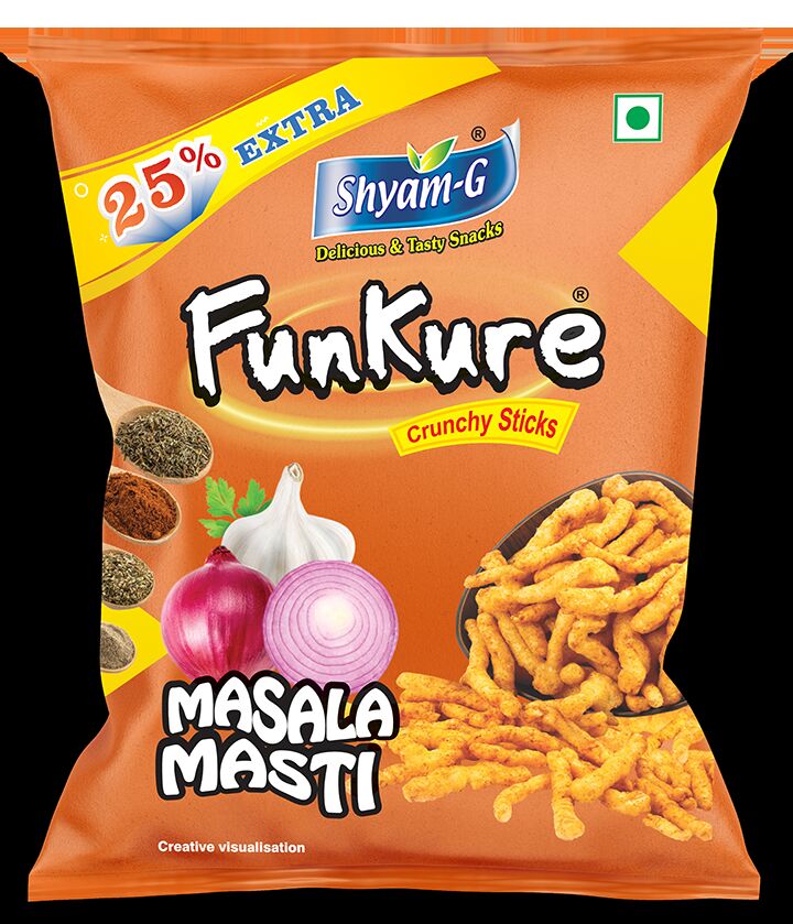 Mumbai, Food, INR 10,  Shyam-G FunKure Crunchy Sticks | Best Snacks Company In India