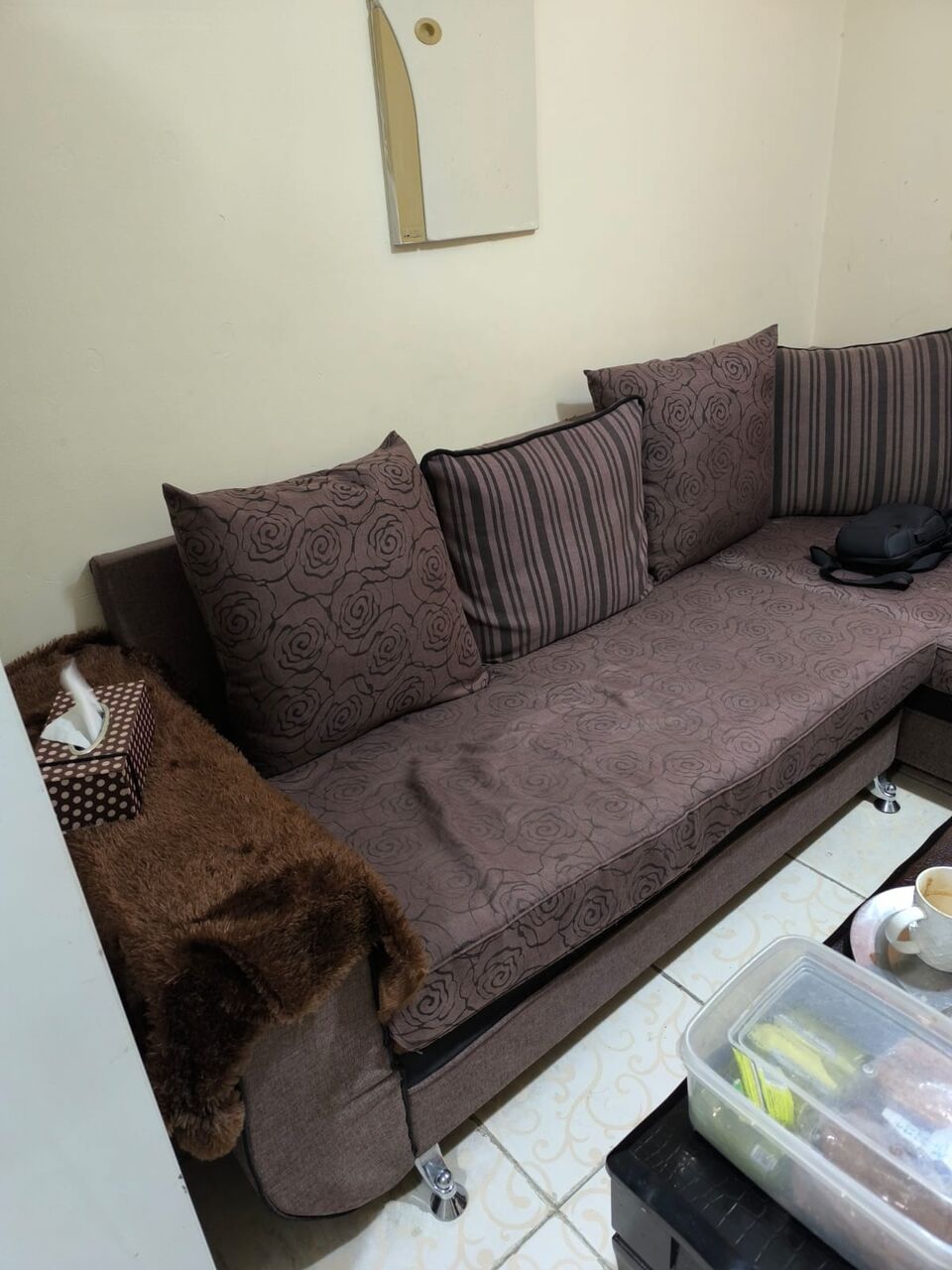 Jeddah, Furniture, SAR 150,  L-Shaped Corner Sofa