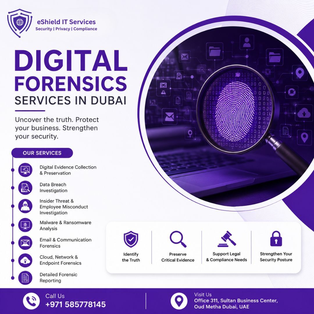 Dubai, Computer, Digital Forensics Services In Dubai