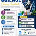 ONLINE SCIENCE Classes Available