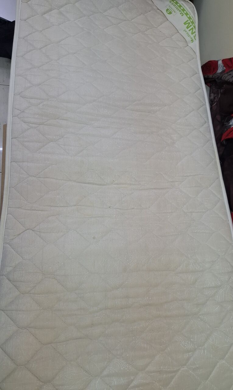 Al Jaradiyah, Furniture, SAR 260,  Urgent Iron Bed Folding And Medical Mattress