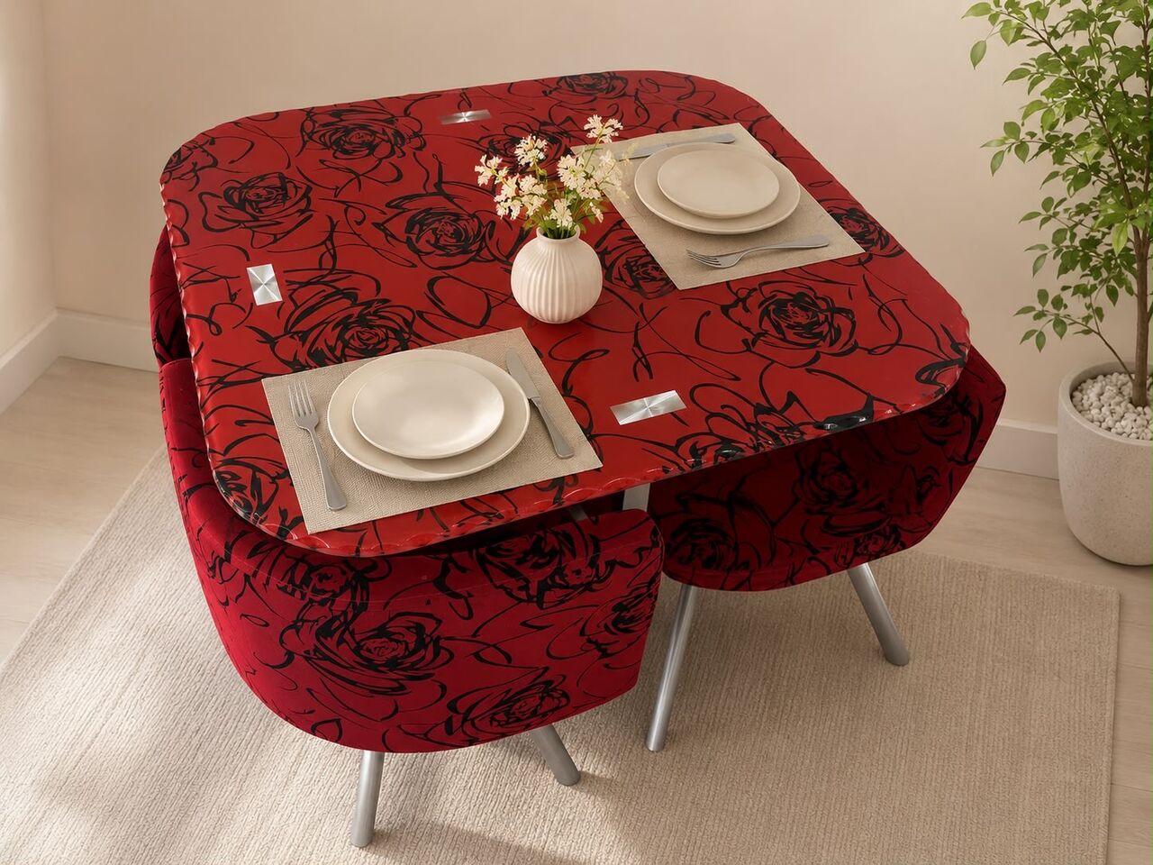 Baish, Furniture, SAR 200,  Small Table With Chair