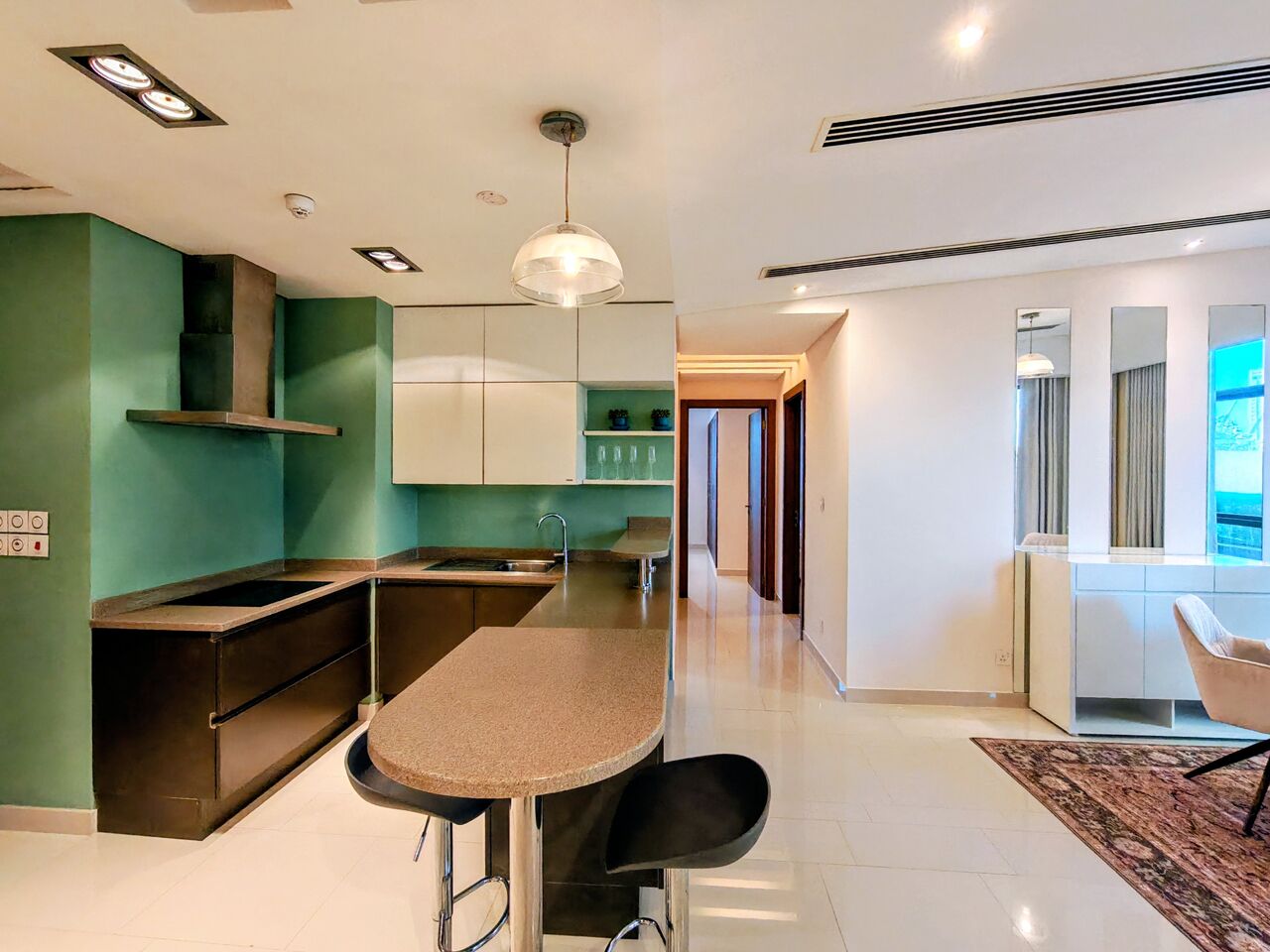 Manama, Apartments, Flats, Houses & Villas, BHD 950/month,  Furnished,  2 BR,  170 Sq. Meter,  2 BHK Apartment With Private Garden Available In Reef Island For Rent
