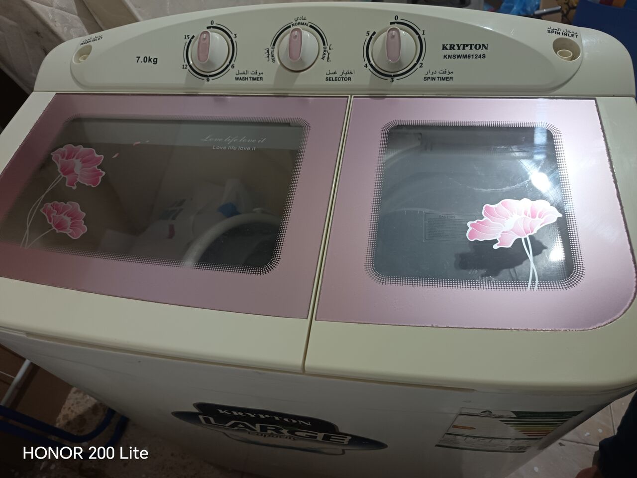 Buraidah, Household Items, SAR 280,  Semi Automatic Washing Machine For Sale