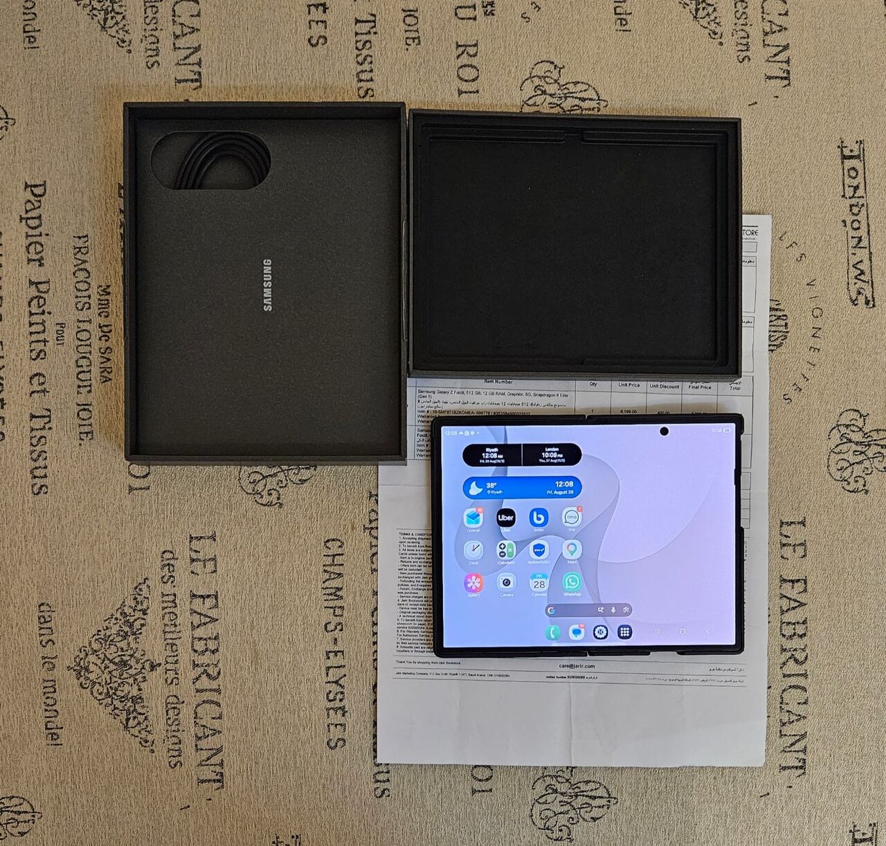 Riyadh, Mobile Phones, SAR 7500,  Galaxy Z Fold8