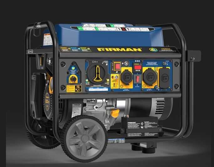 Tampa Bay, Heavy Equipment, USD 1150,  FIRMAN T06373 Tri-Fuel Generator 7850W &ndash; Backup Power