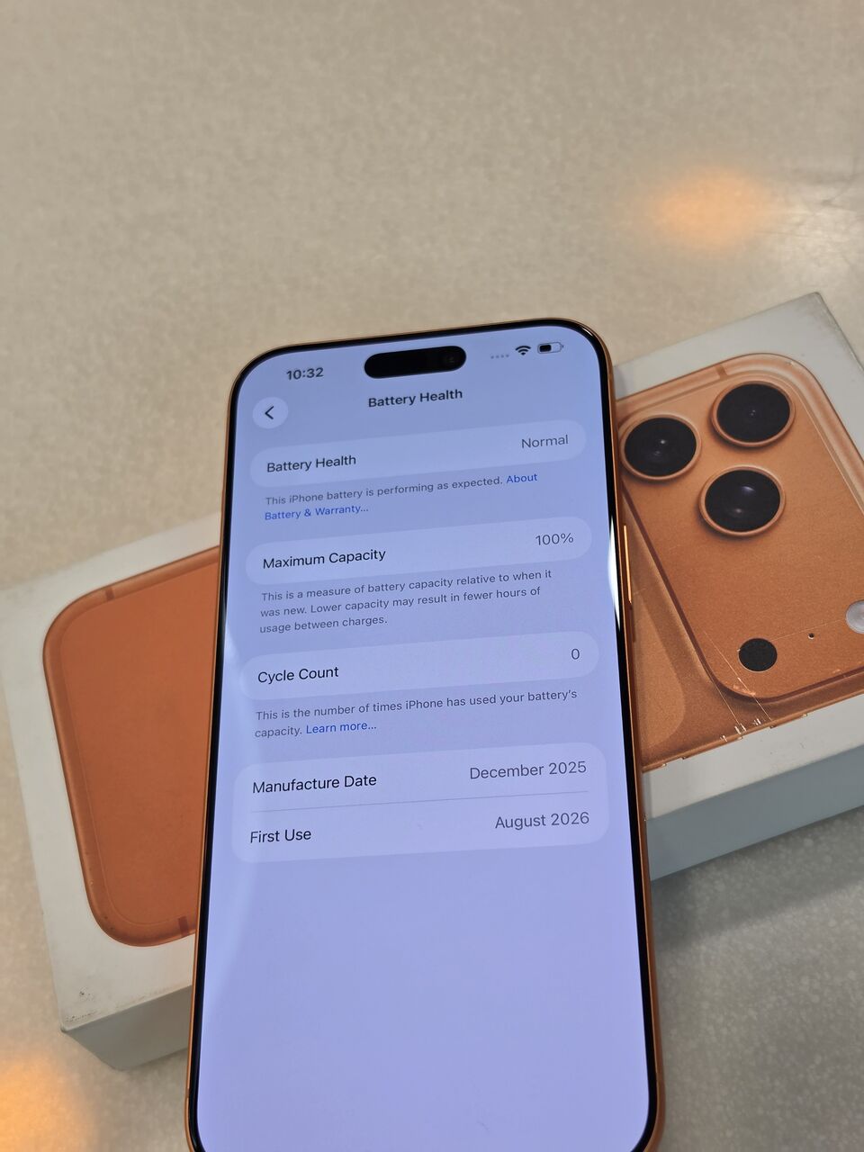Dammam, Mobile Phones, SAR 5200,  IPhone 17 Pro Max 512 GB Just Open Box