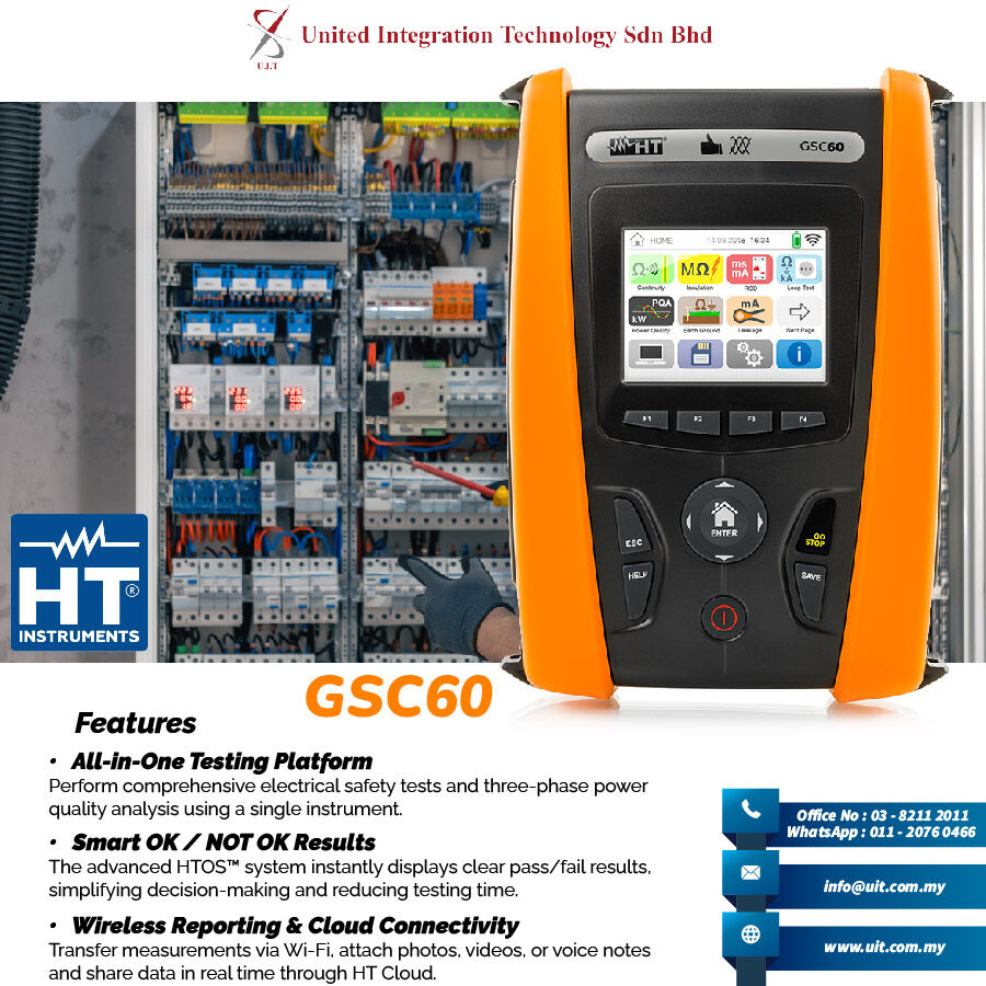 Kuala Lumpur, Tools, GSC60 Electrical Safety Analyzer Solution
