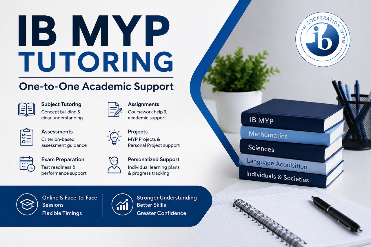 Riyadh, Lessons Offered, IB MYP Tutoring | Expert One-to-One Support, Projects & Exam Preparation