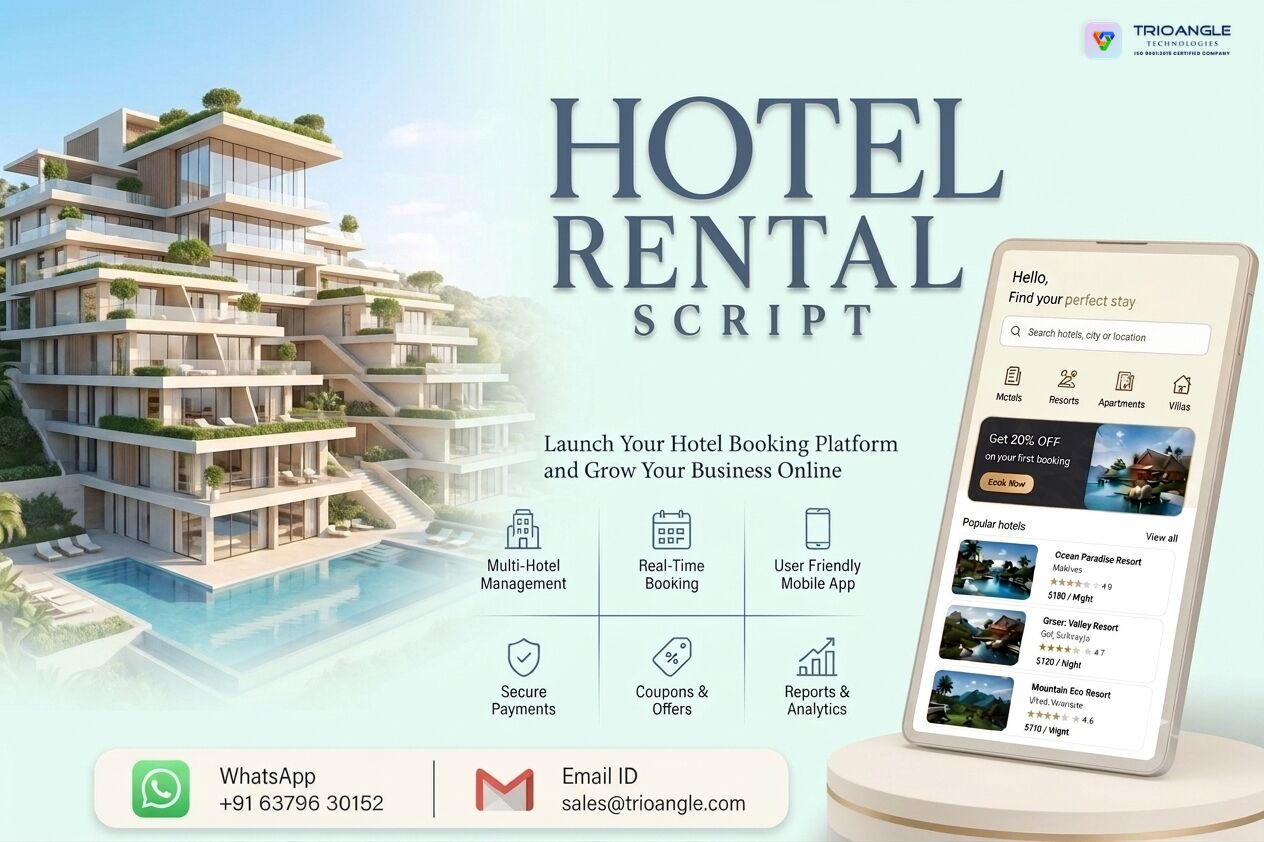 London, Business, Ready-Made Hotel Rental Script For Entrepreneurs In 2026-27