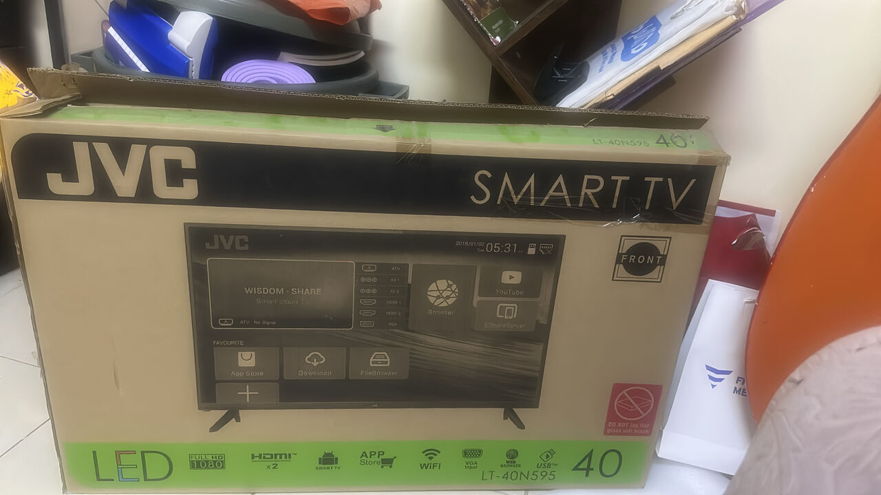 Al Muntazah Al Janoubi, Household Items, SAR 150,  JVC Television For Sale
