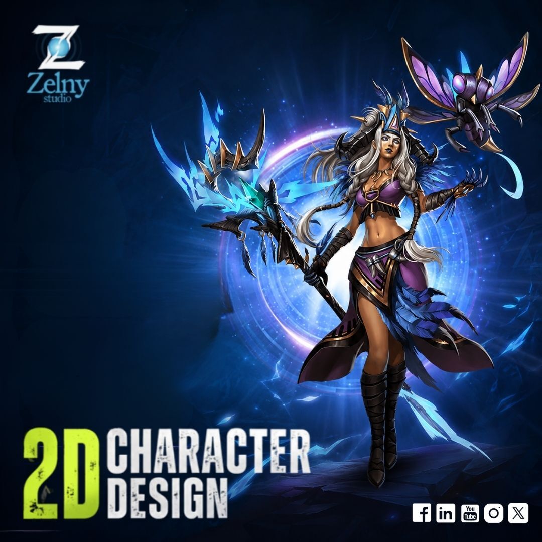 Bangalore, Software Development, 2D Character Design Services | 2D Game Art Services