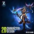 2D Character Design Services | 2D Game Art Services