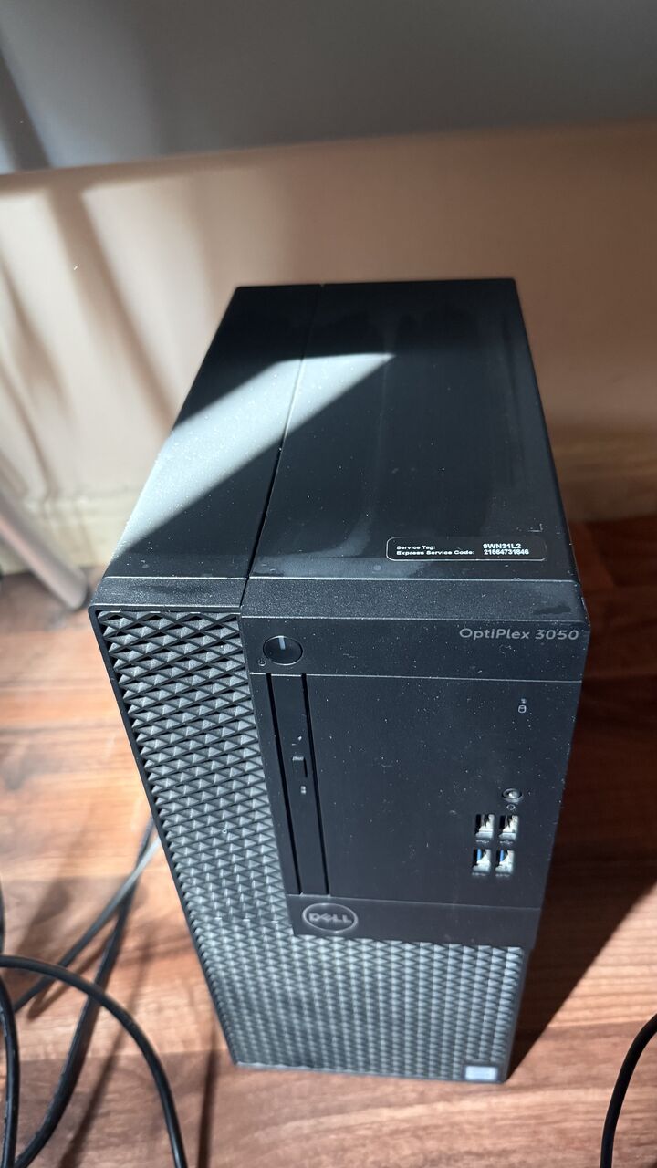 Riyadh, Computers, SAR 1,  Dell Optiplex 3050 + Dell Screen 18&rdquo; + SSD HD 480GB