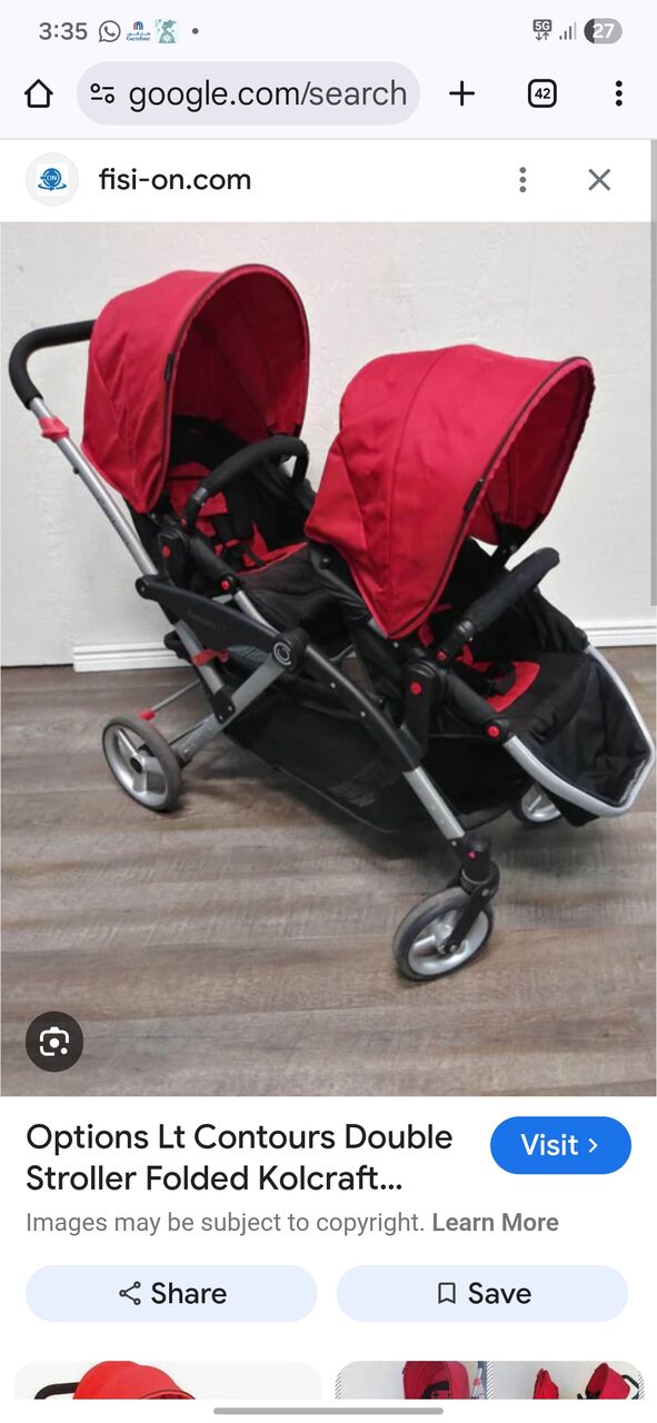 Khobar, Baby & Kid Stuff, SAR 150,  TWIN Pram Stroller