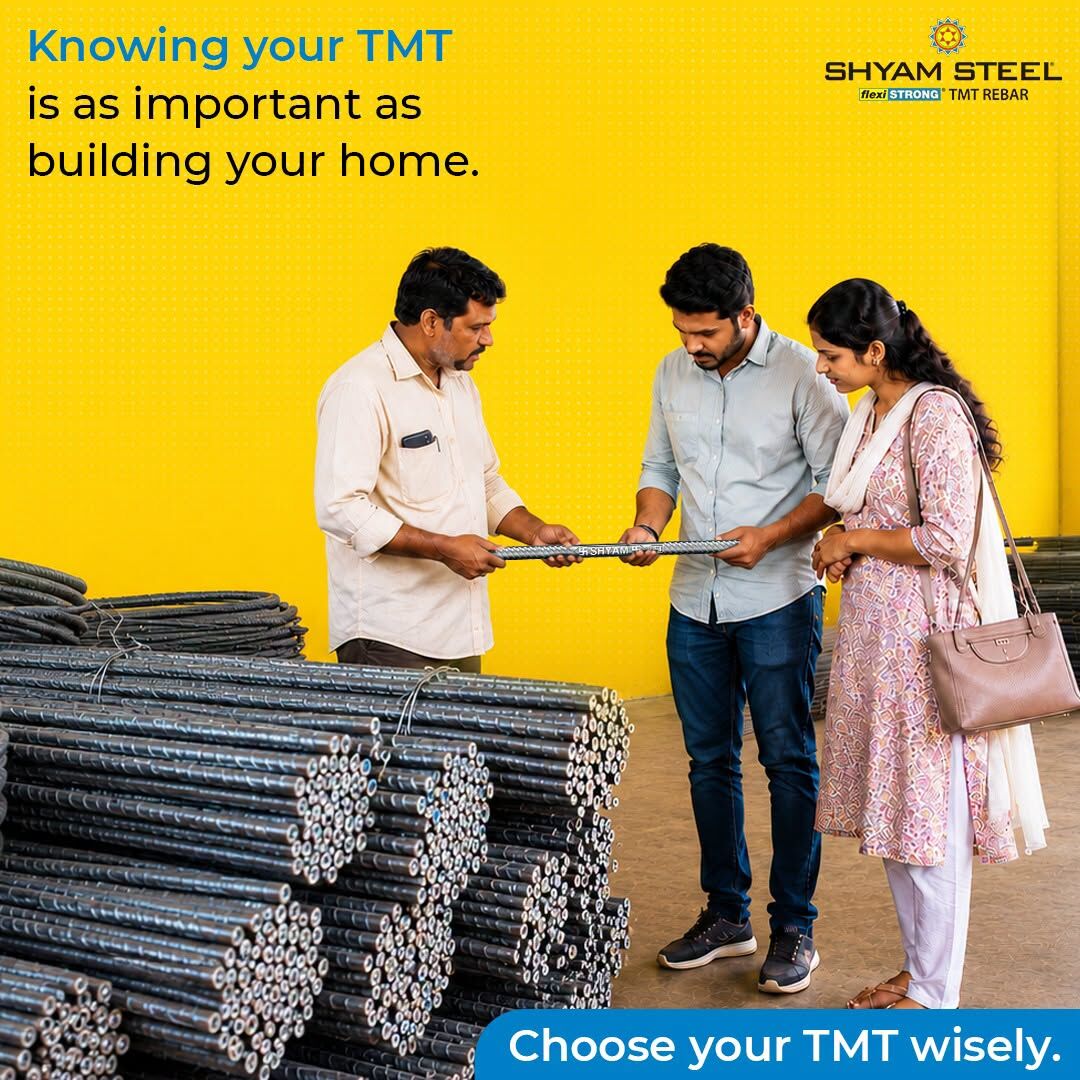 Mumbai, Household Items, INR 70,  Shyam Steel TMT Rebar - Ideal Rebar For House Foundation & Slabs